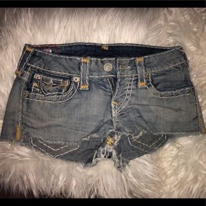 True Religion Jean Shorts